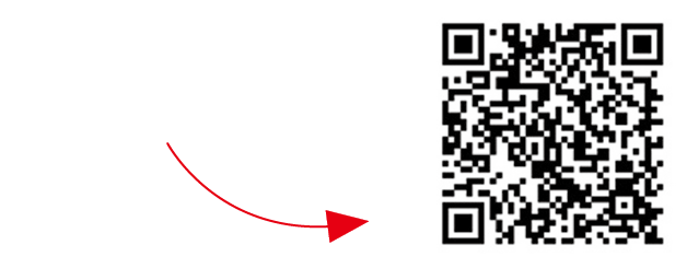 「QRコードリーダー」が立ち上がりますので、右のQRコードを読み取ってください。