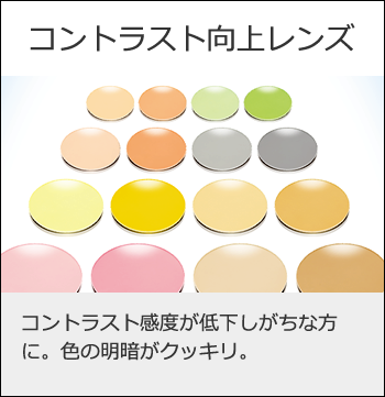コントラスト向上レンズ